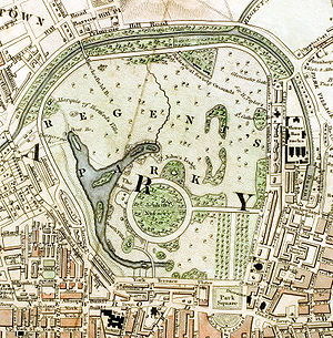 015. Regent's Park en 1833
