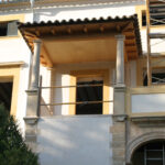 041. Balcón en la Fachada del Palacio al Jardín de la Logia